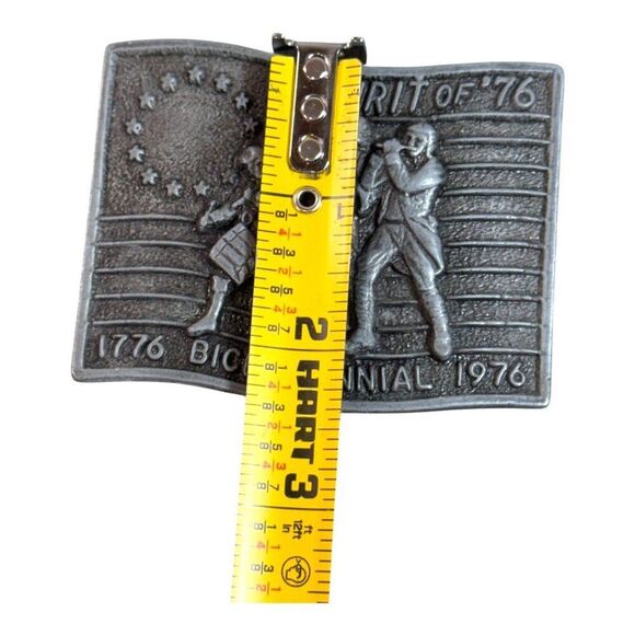 Spirit Of 76 1776 Bicentennial 1976 Belt Buckle Revolutionary Marching Band VTG - Picture 5 of 5